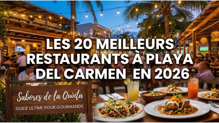 top 20 des meilleurs restaurant a playa del carmen