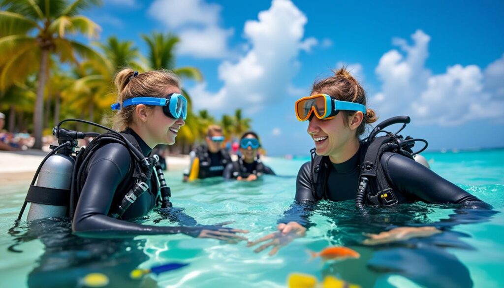 découvrez notre guide complet pour débutants sur le baptême de plongée à playa del carmen. conseils, astuces et informations essentielles pour une première expérience inoubliable sous l'eau.