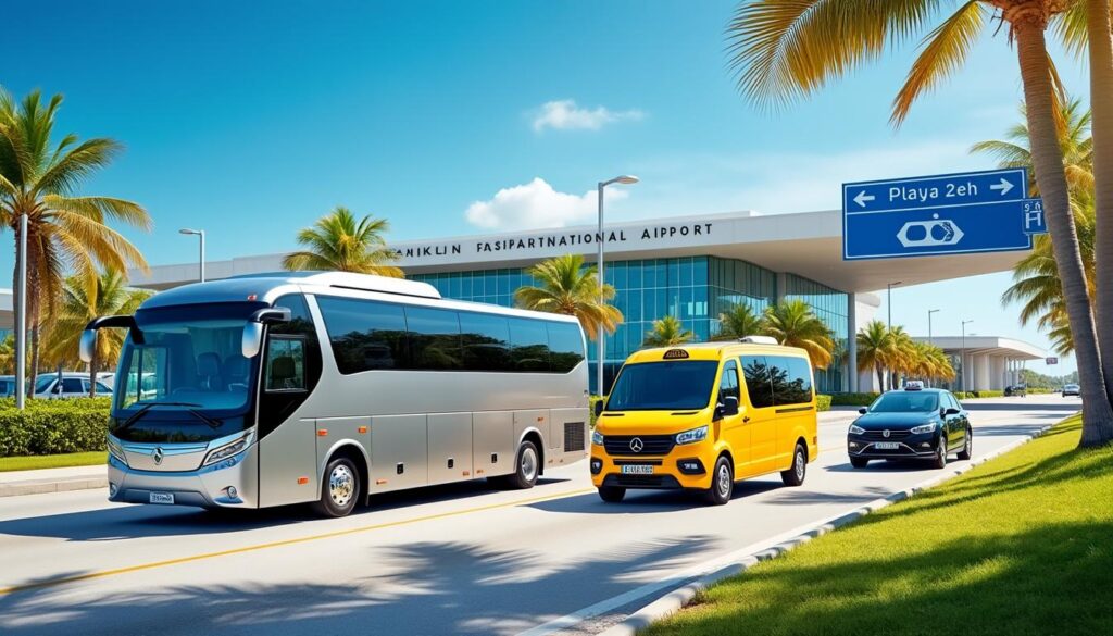 découvrez toutes les options pour rejoindre playa del carmen depuis l'aéroport de cancun, que ce soit en navette, taxi, bus ou location de voiture, pour un trajet simple et rapide.