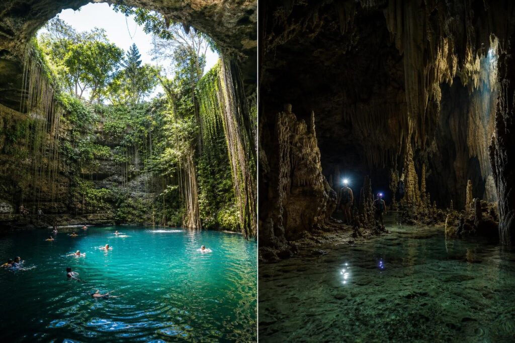 découvrez les différences entre cenotes ouverts et cenotes fermés pour choisir l'expérience idéale lors de votre aventure unique au cœur des merveilles naturelles.
