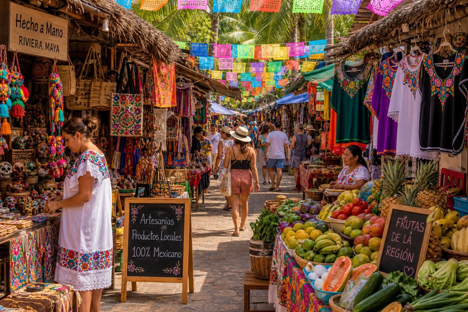 explorez les marchés locaux incontournables de la riviera maya et plongez dans l'ambiance authentique, entre artisanat, saveurs traditionnelles et rencontres chaleureuses.