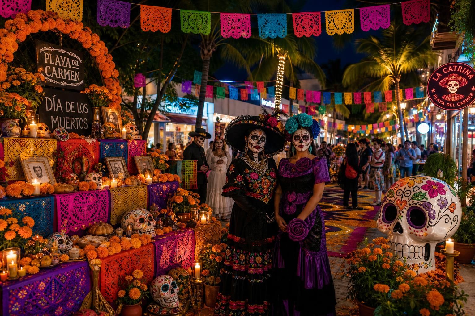 découvrez comment célébrer le día de los muertos à playa del carmen et vivre pleinement cette fête traditionnelle mexicaine entre couleurs, rituels et festivités inoubliables.