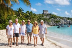La Riviera Maya pour les seniors : activités douces et incontournables à découvrir