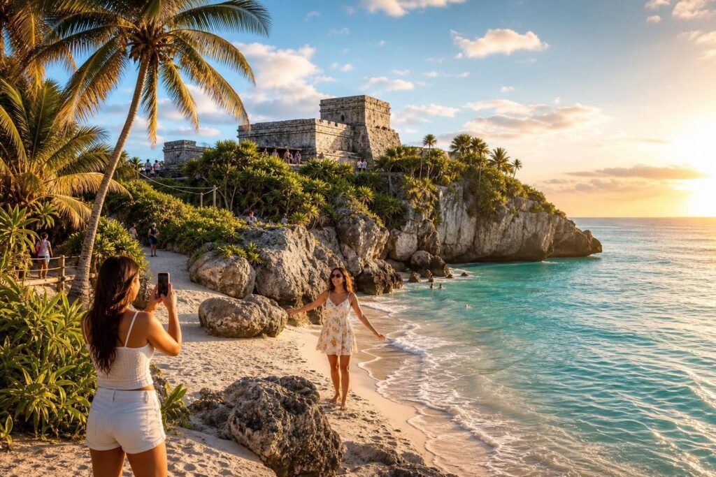 découvrez les lieux incontournables de la riviera maya pour capturer les plus belles photos et créer des souvenirs inoubliables lors de votre voyage.