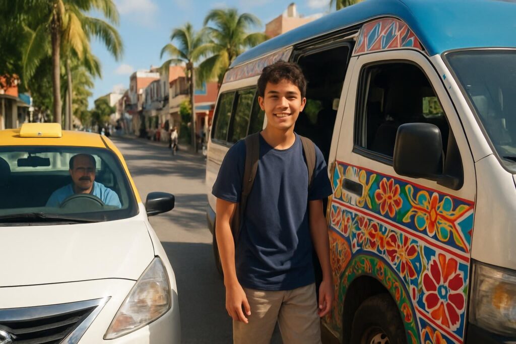 découvrez tout ce qu'il faut savoir sur les transports en commun à playa del carmen : ados, colectivos et taxis pour vous déplacer facilement et à petit prix.