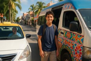découvrez tout ce qu'il faut savoir sur les transports en commun à playa del carmen : ados, colectivos et taxis pour vous déplacer facilement et à petit prix.