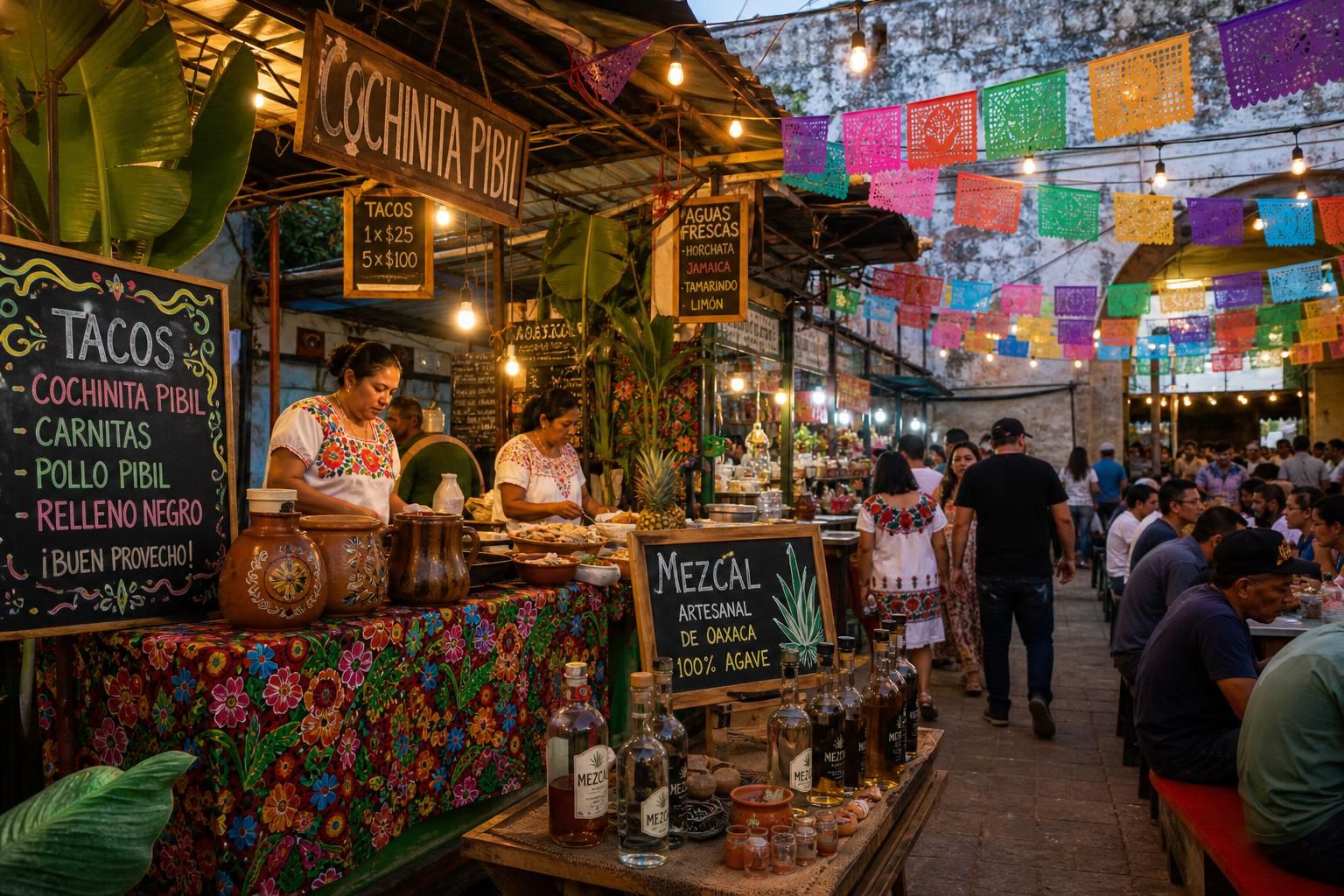 découvrez le guide complet de la street food yucatèque avec des recettes et astuces pour savourer mezcal, tacos et ceviche authentiques.