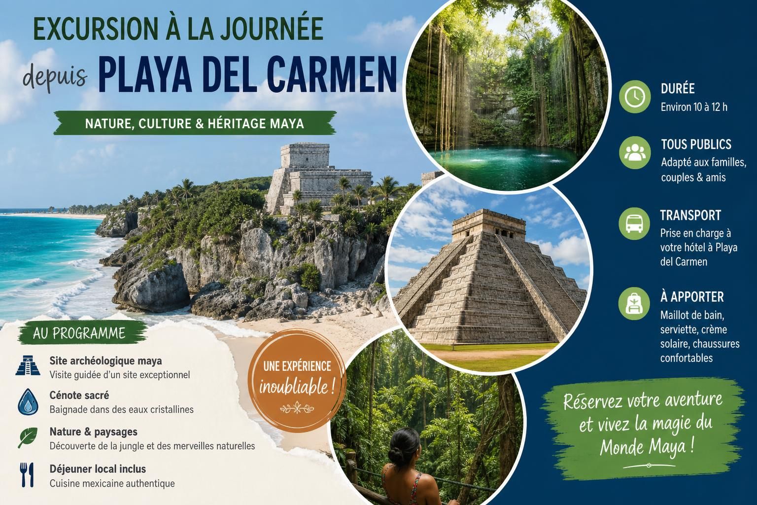 découvrez quel budget prévoir pour une excursion d'une journée depuis playa del carmen, incluant transport, repas et activités pour une expérience inoubliable.