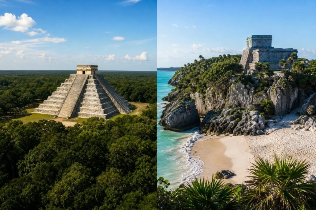 découvrez les différences entre chichen itza et tulum pour choisir le site maya idéal à visiter lors de votre voyage au mexique.