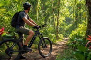 Découvrir la jungle de Playa del Carmen à vélo électrique : guide et conseils pratiques