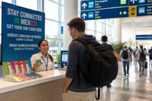 Quelle carte sim acheter à l&rsquo;aéroport de cancun pour rester connecté au mexique