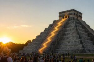 équinoxe de Chichen Itza : découvrir le serpent de lumière unique à observer
