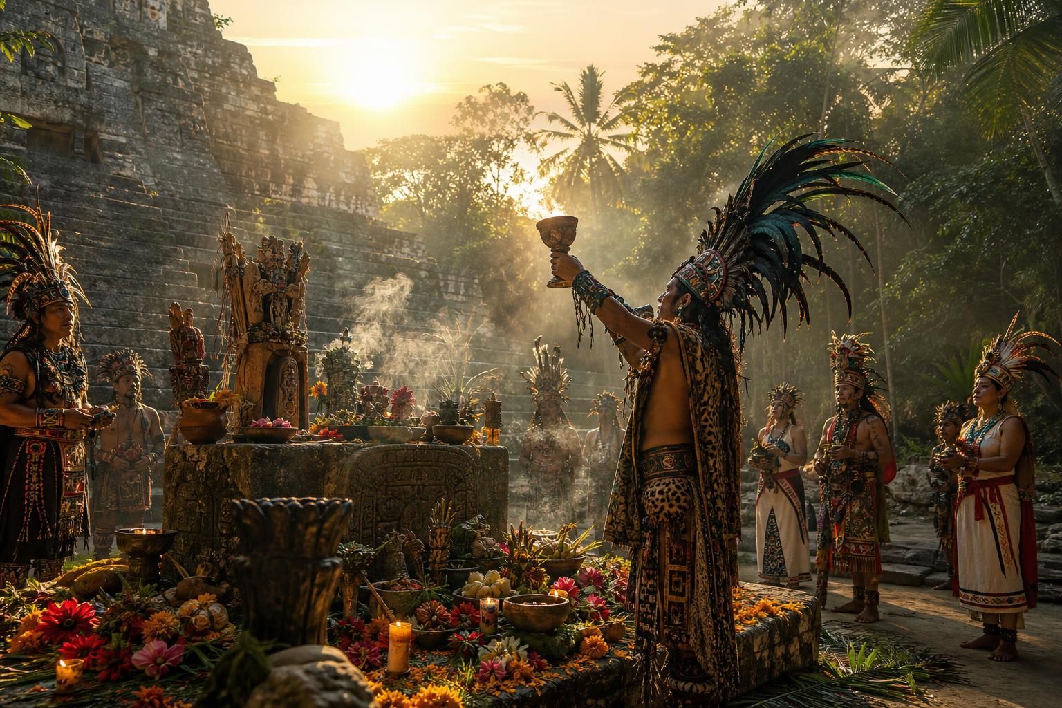 découvrez l'histoire fascinante des cérémonies mayas, leurs rituels ancestraux et la signification profonde de ces pratiques culturelles riches en symboles.