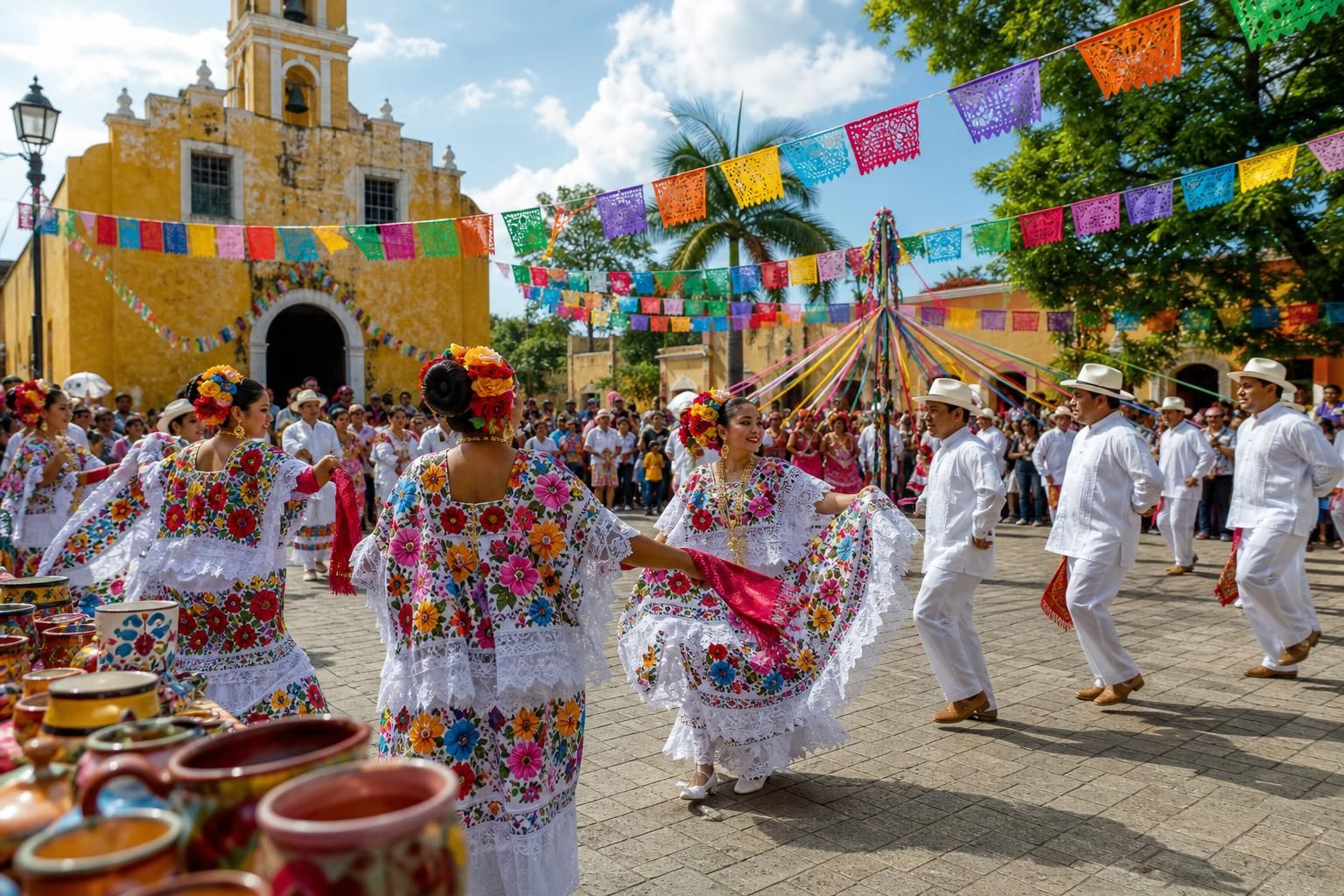 explorez le calendrier annuel des fêtes et festivals mexicains au yucatan et plongez dans la richesse culturelle de cette région unique.