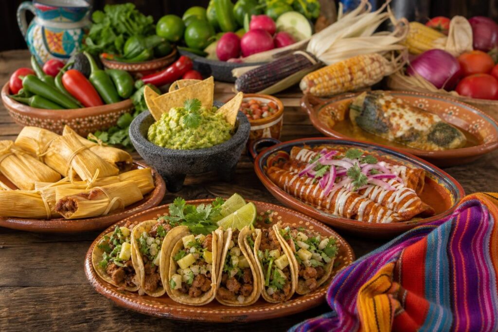 explorez la richesse de la gastronomie mexicaine à travers ses plats incontournables. découvrez des saveurs authentiques et des recettes traditionnelles à ne pas manquer.
