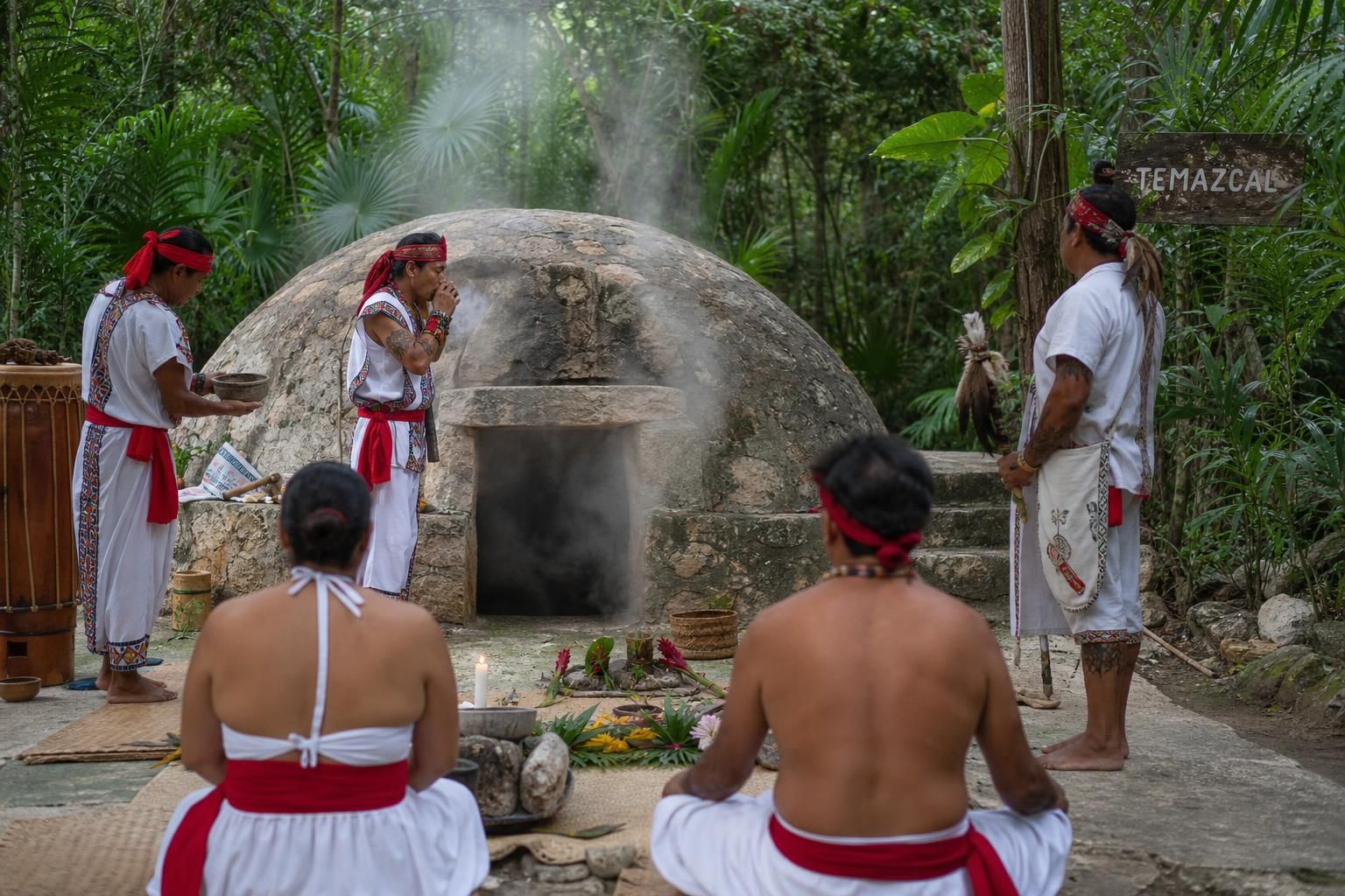 découvrez le temazcal, le bain de vapeur maya traditionnel, ses origines, rituels et bienfaits pour le corps et l'esprit.