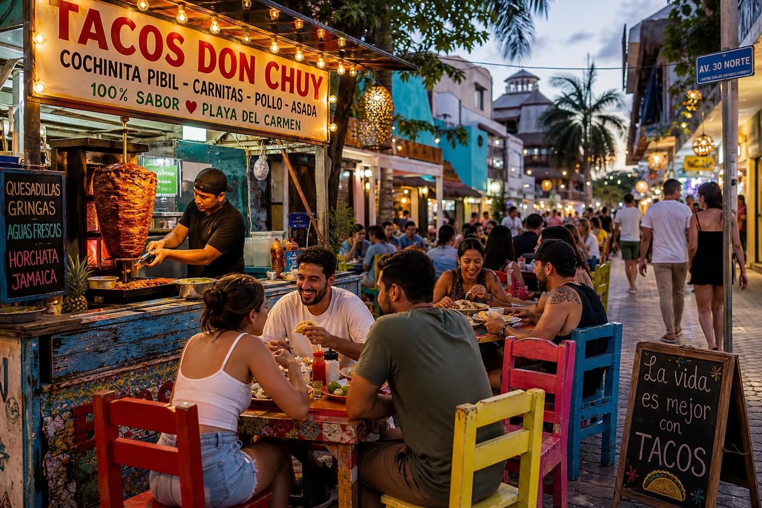 découvrez les meilleurs tacos de playa del carmen avec notre guide des adresses locales incontournables pour savourer des saveurs authentiques et délicieuses.