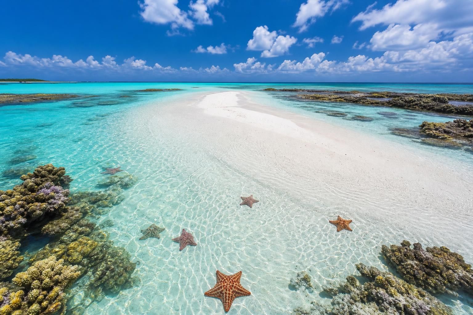 découvrez une expérience unique de snorkeling à el cielo cozumel, où vous pourrez nager parmi les magnifiques étoiles de mer dans des eaux cristallines.